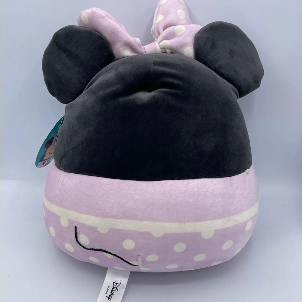 Squishmallow 10” Disney Easter Minnie Mouse With Bow Holding‎ An Egg- NWT New